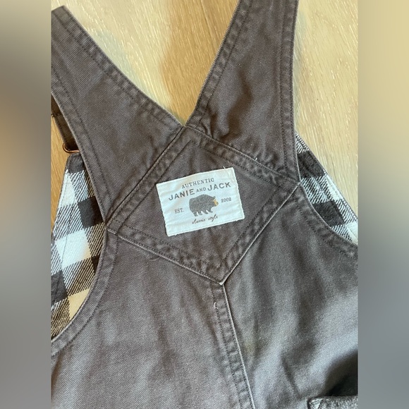 Janie and Jack Overalls 12-18m - Picture 4 of 5